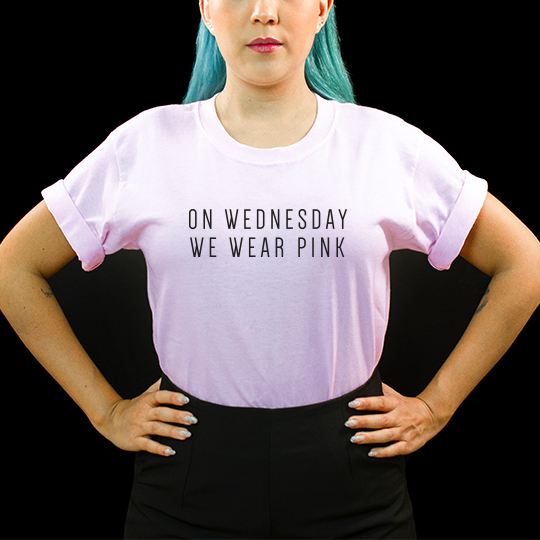 On wednesdays we wear pink